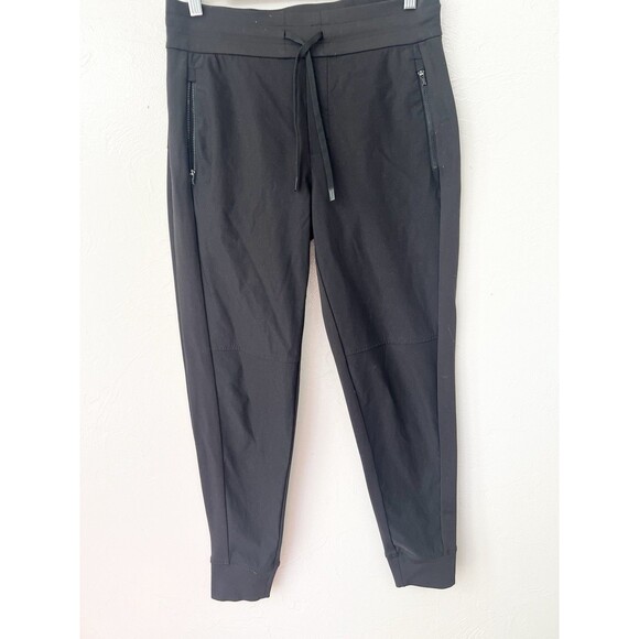 Athleta Headlands Hybrid Trek Jogger Pants Black Size 6 486183 Travel Casual - Picture 3 of 8